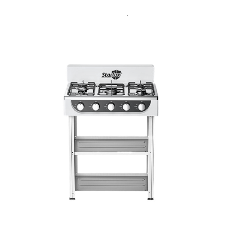 Buy cheap Manual Ignition Knob 5 Plate Gas Stove Heat Resistant Fuel Efficiency Five Burner Gas Cooktop from wholesalers