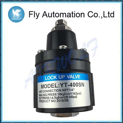 Buy cheap Korea YTC series YT-400SN Lock up valve YT-400S YT-400D Air lock valve NPT 1/4" from wholesalers