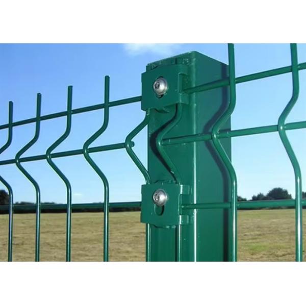 China Galvanized 3D Curved V Bending Welded Wire Mesh Triangle Fence For Security on sale China Galvanized 3D Curved V Bending Welded Wire Mesh Triangle Fence For Security on sale