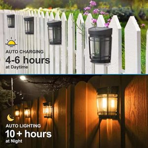 Buy cheap Warm White to RGB Solar Wall Light Ternary lithium battery With Waterproof IP65 PC Shell from wholesalers