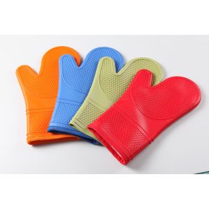 Buy cheap silicone oven mitts/ oven glove OEM offer  material:cotton+silicone from wholesalers