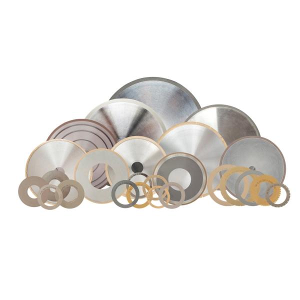 Quality DICING BLADES FOR HIGH-PRECISION SLICING AND DICING OF SOFT TO HARD MATERIALS OF MANY DIFFERENT TYPES AND ELEMENTS for sale