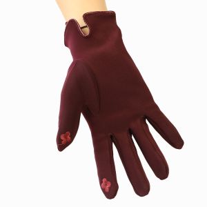 Buy cheap Polyester Winter Warm Gloves Fashion Classic Red Stretch from wholesalers