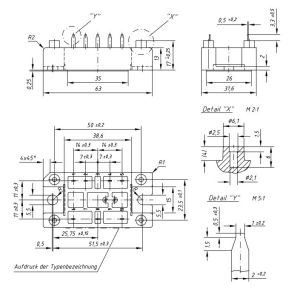 Buy cheap VUO52-06NO1 Standard Rectifier Module 3~ Rectifier Bridge Package with DCB ceramic IXYS IGBT Power Module from wholesalers