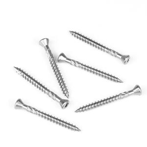 Buy cheap ISO Standard Stainless Steel Chipboard Screws Plated Threaded Flat Head Torx A2 Zinc from wholesalers
