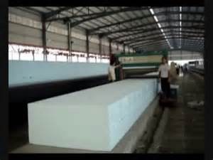 Horizontal Foam Production Line For Sponge Making Standard Fully Automatic