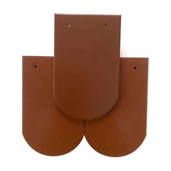 Buy cheap Glazed Fish Scale Ceramic Plain Roof Tile Shingle Free Samples from wholesalers