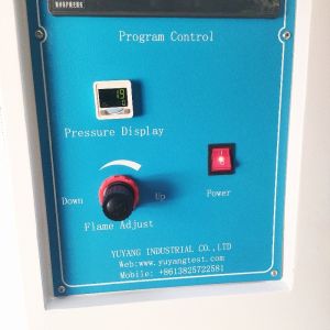 Buy cheap YUYANG Horizontal Flammability Testing Equipment 1400x600x1900mm For Tensile from wholesalers