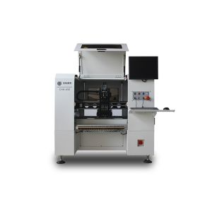 PCB Conveyor 4 Heads Desktop SMT Pick and Place Machine CHM-650, Auto Nozzle