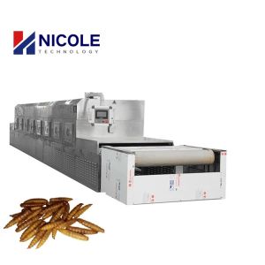Buy cheap Black Soldier Fly Industrial Microwave Dryer Machine Tunnel CE Approved from wholesalers