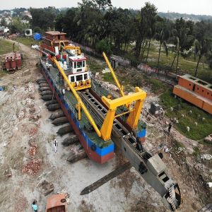 US 100000/Set Customized Diesel Enigne Hydraulic Dredger with Suction Pump and