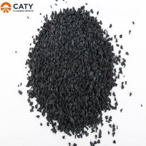 Buy cheap Durable Over Ten Years SBR Rubber Granules with Friction Factor 0.57 and Customized Sizes 0.5-4mm for Outdoor Usage from wholesalers