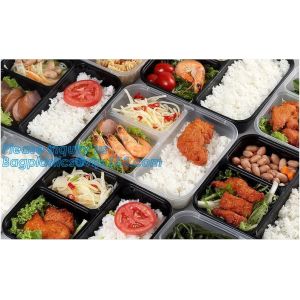 Food Grade Plastic Sushi Tray Set Full Printed Sushi Trays With Lids Customize