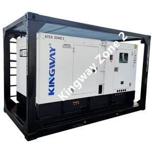 Buy cheap Kingway 60KVA ATEX Certified  Zone II Explosion Proof Three Phase Diesel Generator Set With DNV 2.7-1 Lifting Frame from wholesalers