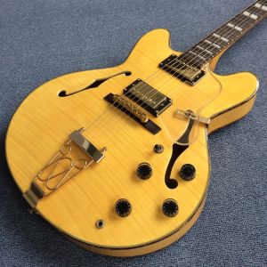 Buy cheap New style high quality hollow body jazz electric guitar from wholesalers