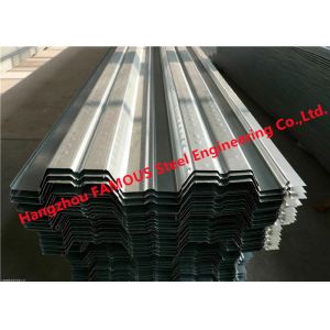 Buy cheap High Performance Unpropping Metal Floor Deck Galvanized Composite Concrete Slabs from wholesalers