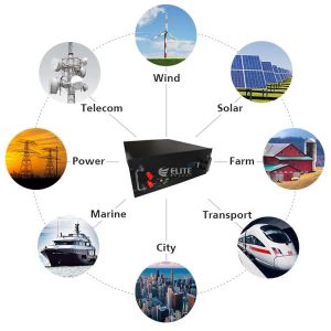 5376Wh Lithium Phospahte 48V 100Ah ESS LiFePO4 Battery Lightweight