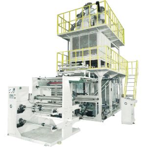 LLDPE Composite Film Blowing Machine Co - Extruder Rotary Die - Head