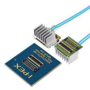 China High Density Low Power Mid-Board Optical Module PCB Connector 21001-042E-01 To IPEX LIGHTPASS-EOM 100G 88001-000T-25-01 on sale China High Density Low Power Mid-Board Optical Module PCB Connector 21001-042E-01 To IPEX LIGHTPASS-EOM 100G 88001-000T-25-01 on sale