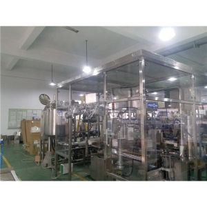 China 20L Cubitainer Automated Sterile  Filling Machine With Flowmeter Pump on sale