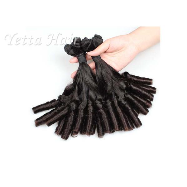 Quality Spiral Curl Natural Funmi Virgin Hair With No Mixture No Foul Odor for sale