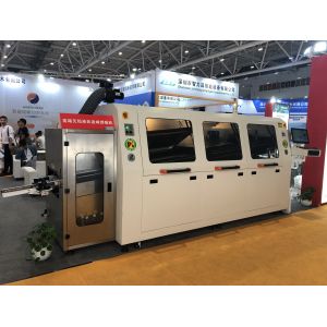 Lead Free Mini Wave Soldering Machine , Automated Soldering Equipment 2 Zones