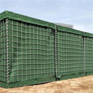 Buy cheap High Strength Mil19 Defensive Barrier Galvanized Wire Mesh Gabion from wholesalers