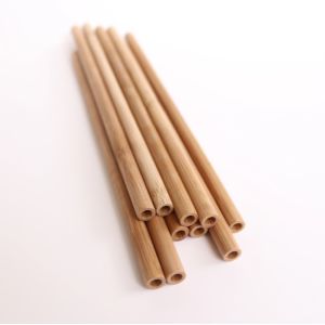 Buy cheap Eco Friendly Bamboo Reusable Straws Compostable Biodegradable With Straw Cleaner from wholesalers
