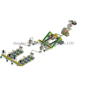 Full Autmatic Waste Tire Retreading Machine 1.5T/h