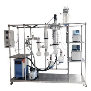 Buy cheap Wiped Film Distillation Equipment CBD Short Molecular Distillation Unit from wholesalers