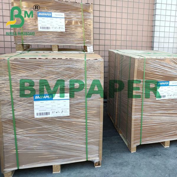 50GSM - 80GSM Durable Brown Kraft Liner Paper For Shopping Bags