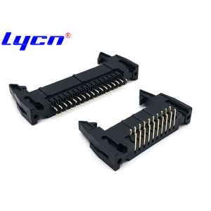 Buy cheap Latch 2.54mm Pitch Ejector Header 2.0 AMP DIP 90 / 180 Degree For PCB Board from wholesalers