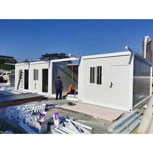 Quality Steel 20ft Prefab Modular Container Homes , Mobile Container Duplex Homes for sale