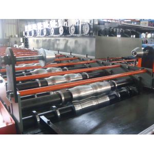 Buy cheap Steel Tile Roof Panel Roll Forming Machine With Hydraulic Control System For Automotive from wholesalers