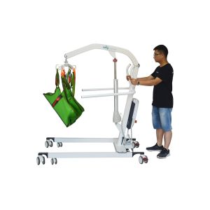 Buy cheap Bariatric Electric Patient Lift Dual Controls Smooth Easy Advanced Compact product