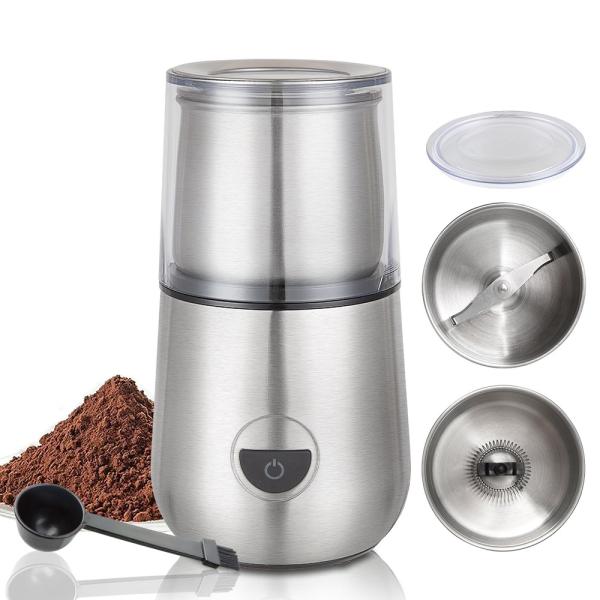 Buy cheap 2 in 1 Detachable Custom Coffee Grinder SUS 304 Whisk Milk Foam Grind Milk Frother from wholesalers