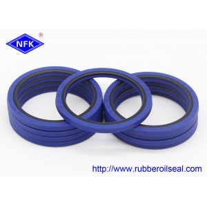 Buy cheap DINGZING Buffer Seal Hydraulic D-10 45*55.7*3 TPU/8L95+PA Blue Hydraulic Shock-Absorb Precision Seal Ultra-Durable from wholesalers