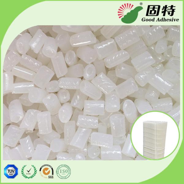 Quality EVA Yellow Hot Melt Pellets Excellent Flowability For Close - Pleat Air Filter for sale
