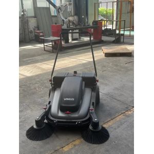 Buy cheap Pure Electric Hand Push Sweeper Machinne With Cabin from wholesalers