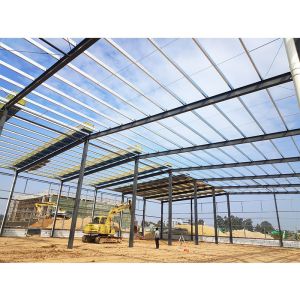 Customized PEB Steel Structure Industry Hot Rolled Steel Prefab Building