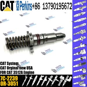 Buy cheap Common Rail Diesel Fuel Injector 4W-3563 7C-0345 7C-2239 7C-4173 0R-3883 0R-0906 Fuel Injectors For Caterpillar 3512A from wholesalers
