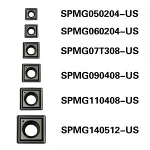 Buy cheap Steel Black Square Turning Inserts External SPMG090408 CVD Coating from wholesalers