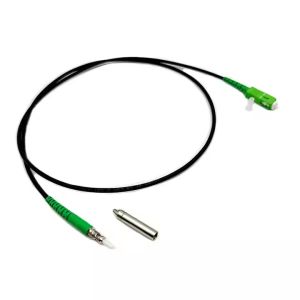 Buy cheap Pullable Pushable Fiber Optic Patch Cord SC/APC Pre-connectorized FTTH Drop Cable Pulling/Pushing through the wall from wholesalers