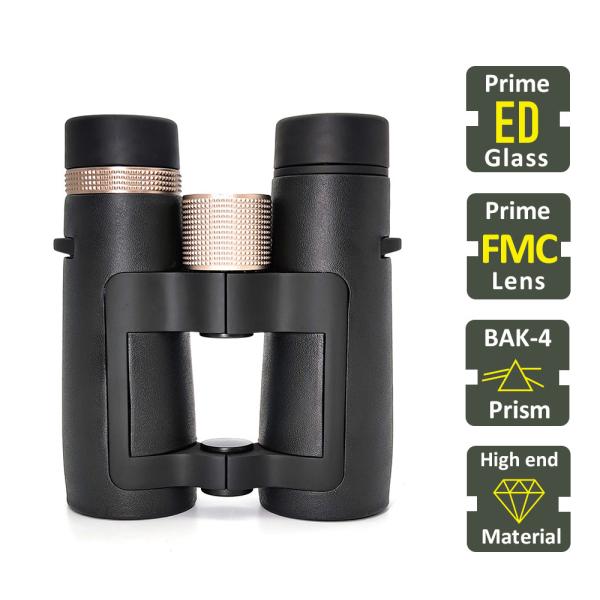 Quality ED Glass 10x42 Anti Reflective Lens Binoculars Waterproof Fogproof Telescopio for sale