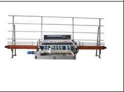 9-Axis Linear Beveled Edge Grinding Machine for Flat Glass Beveling and Bottom