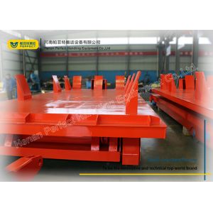 Buy cheap Special Shaped Rail Transfer Cart Wagon With Polyurethane Solid Wheels from wholesalers
