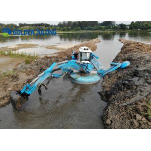 JULONG Hydraulic Amphibious Multipurpose Dredger Manufactured Using The Highest
