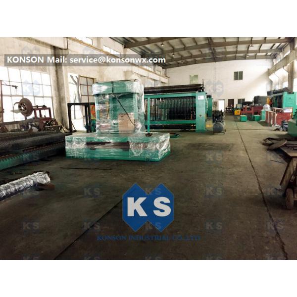 Quality 2.2mm Gabion Machine Galvanized Wire Gabion Mattress PLC Control System 3.5m / Min for sale