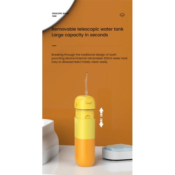 Buy cheap Power Dental Water Flosser , Adjustable Nicefeel Push Mini Water Flosser from wholesalers