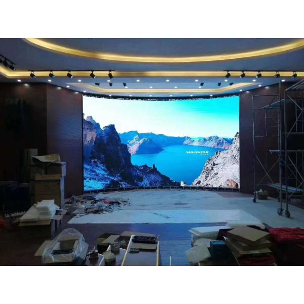 Buy cheap Advertising Indoor Full Color Led Display Screen High Definition 512x512mm cabinet ，1500 brightness ，Nova system from wholesalers